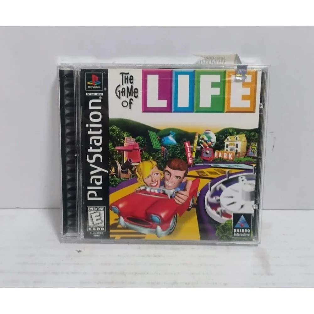 1998 SONY PLAYSTATION 1 PS1 THE GAME OF LIFE CIB COMPLETE IN BOX